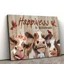 Christian Canvas Wall Art Happiness Is Homemade