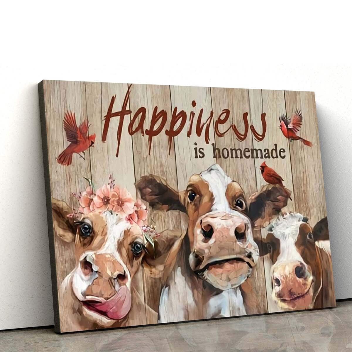 Christian Canvas Wall Art Happiness Is Homemade Christian Canvas Wall Art Happiness Is Homemade
