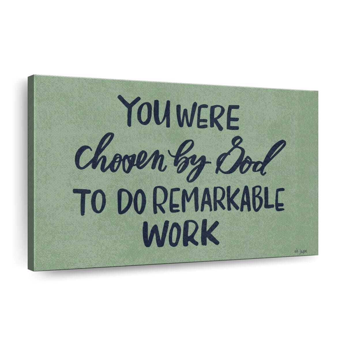 Christian Canvas Wall Art Chosen By God Christian Canvas Wall Art Chosen By God