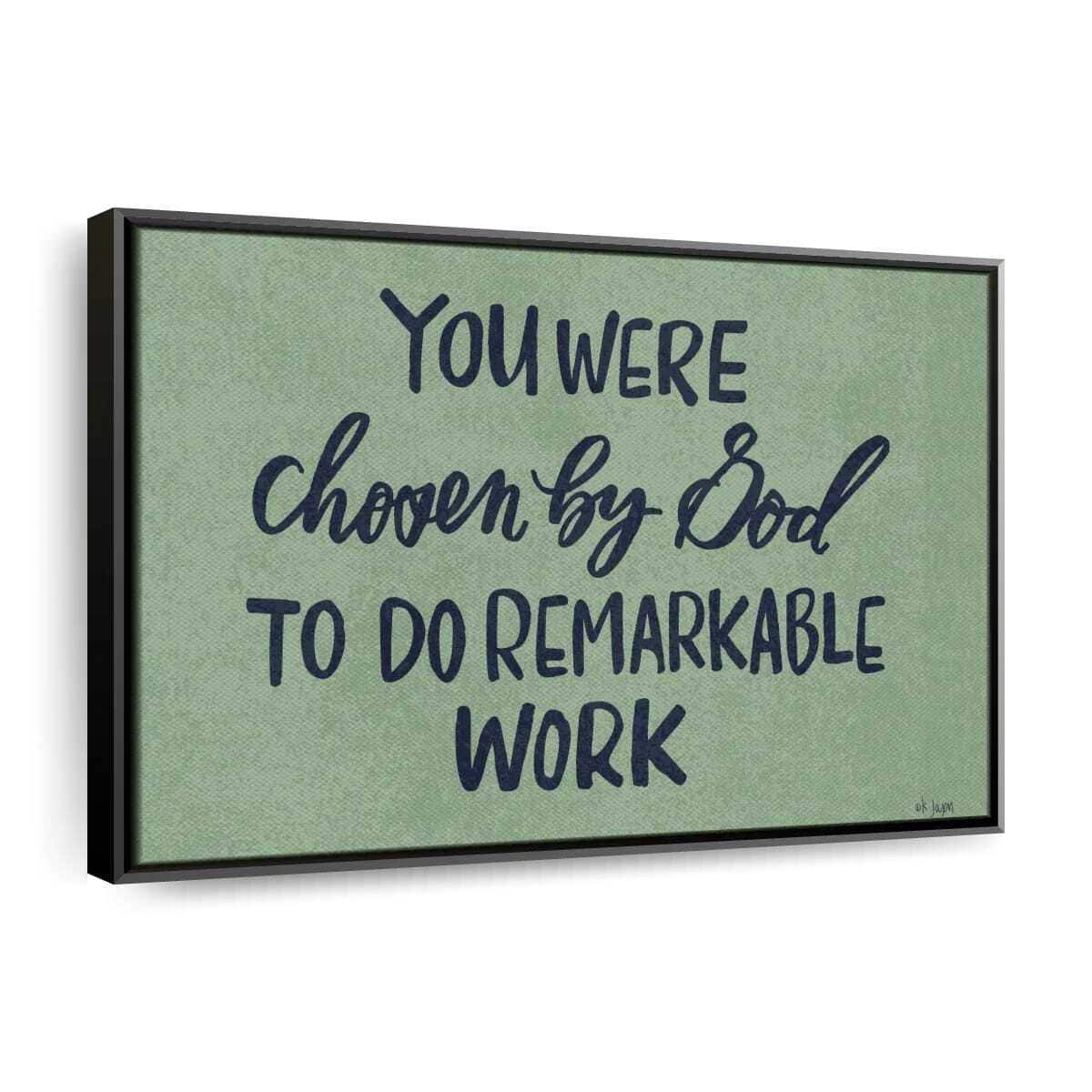 Christian Canvas Wall Art Chosen By God Christian Canvas Wall Art Chosen By God