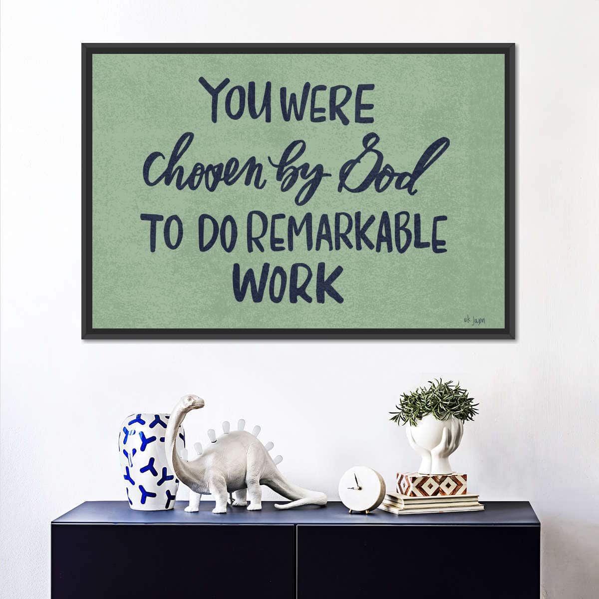Christian Canvas Wall Art Chosen By God Christian Canvas Wall Art Chosen By God