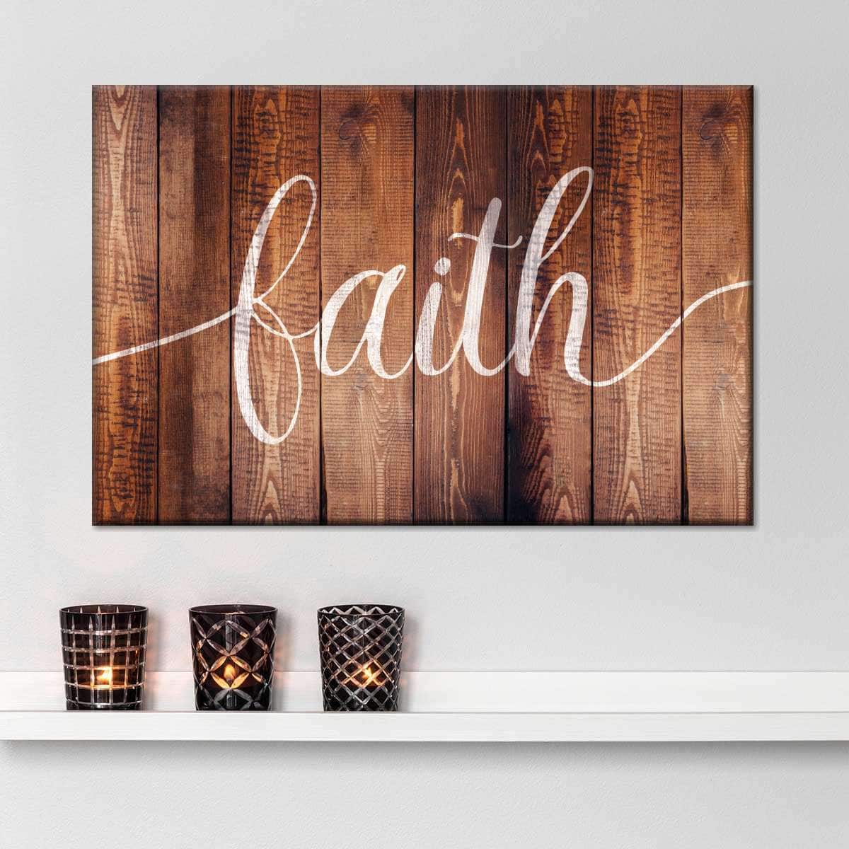 Christian Canvas Wall Art Faith