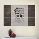 Christian Canvas Wall Art God Is With You