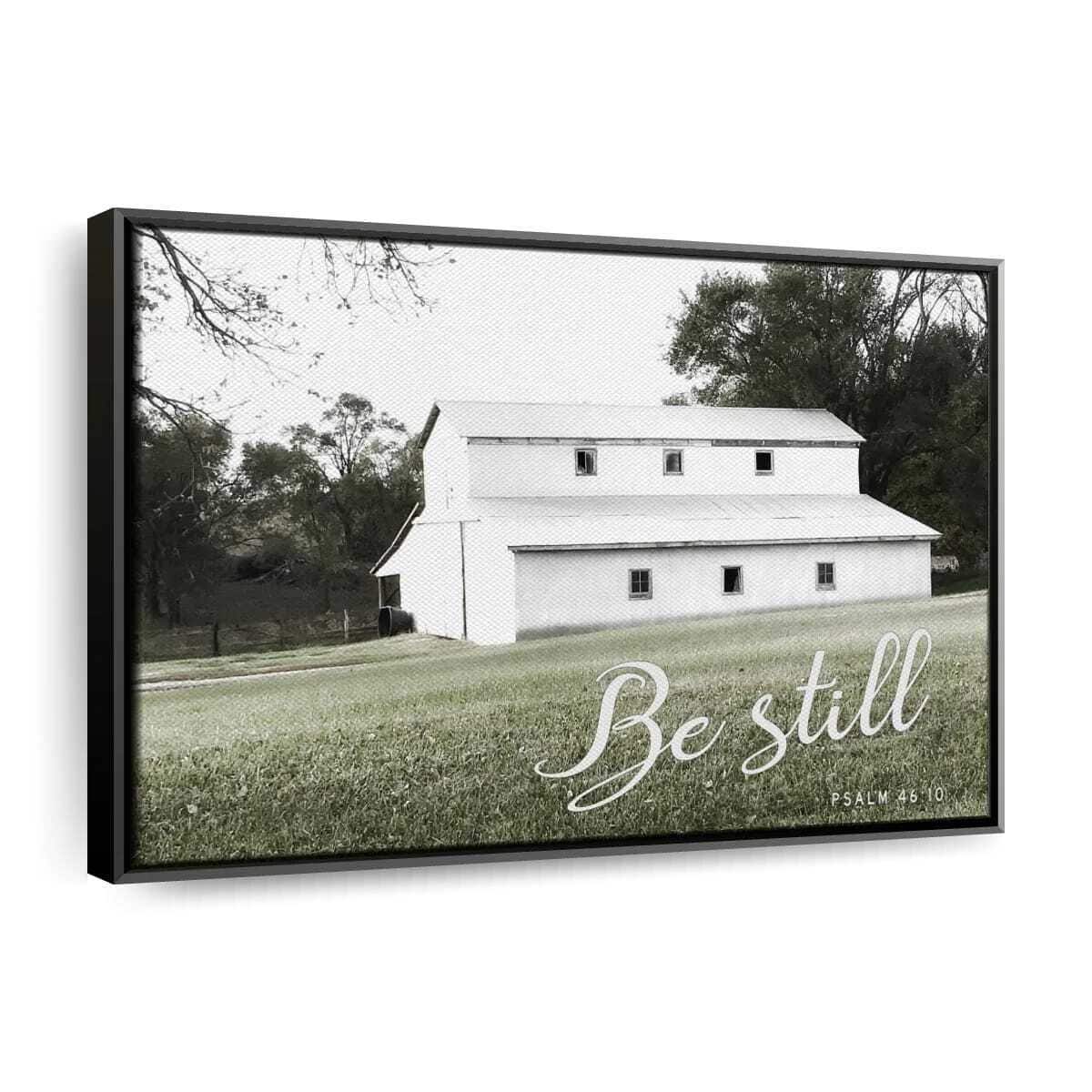 Christian Canvas Wall Art Be Still Barn Christian Canvas Wall Art Be Still Barn