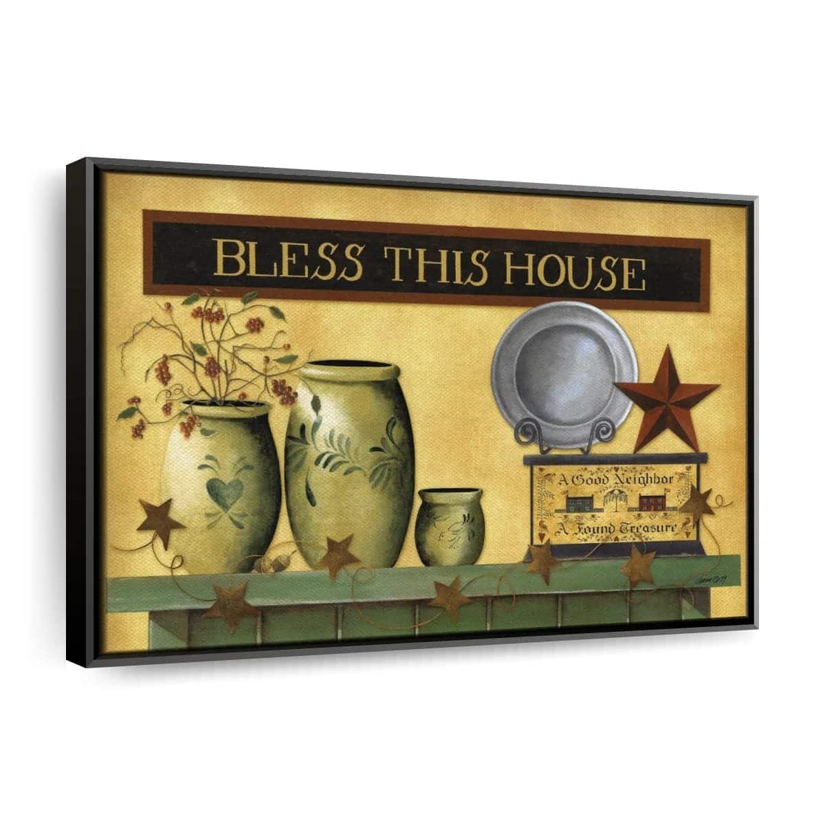 Christian Canvas Wall Art Bless This House Christian Canvas Wall Art Bless This House
