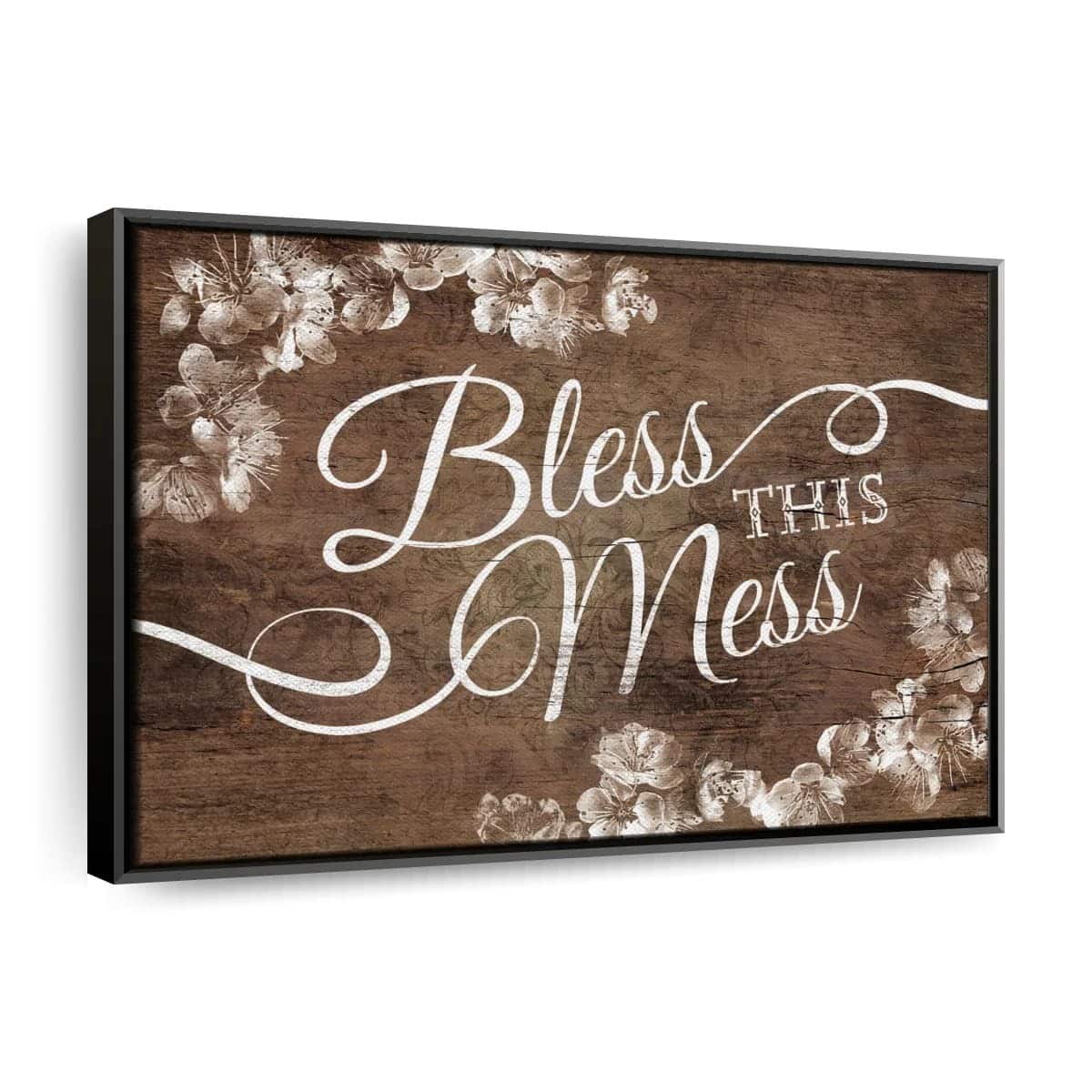 Christian Canvas Wall Art Bless This Mess Christian Canvas Wall Art Bless This Mess