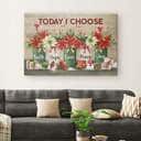 Christmas Christian Canvas Wall Art Today I Choose Faith Hope Love Peace Joy Christmas Christian Canvas Wall Art Today I Choose Faith Hope Love Peace Joy