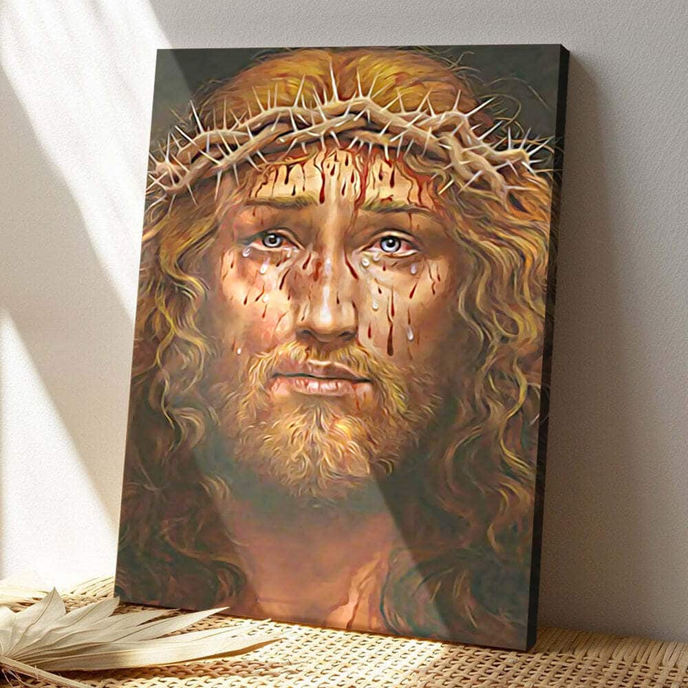 Christian Jesus Canvas Print Christian Jesus Canvas Print