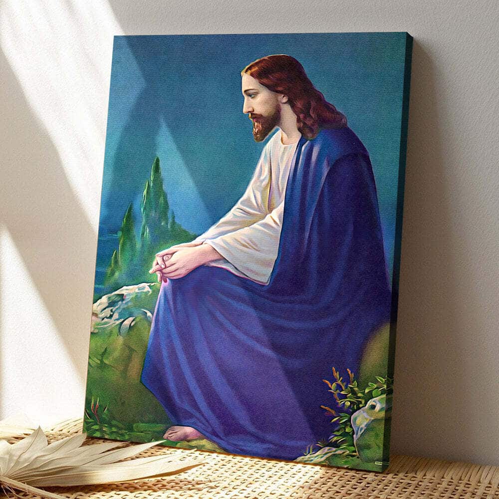 Jesus Canvas Print Gift For Christians Jesus Canvas Print Gift For Christians