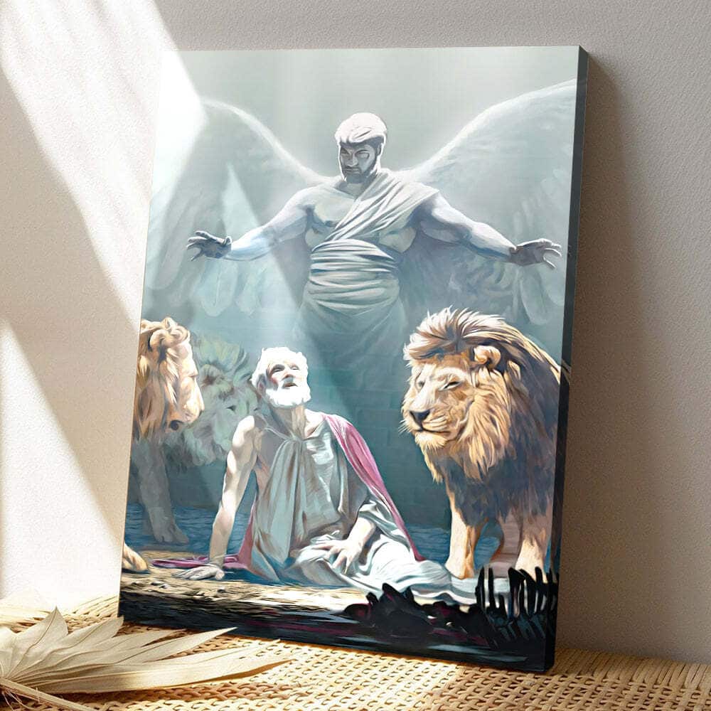 Christian Lion Jesus Canvas Print Christian Lion Jesus Canvas Print