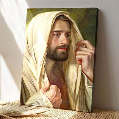 Jesus Canvas Print Christian Gift For Friends