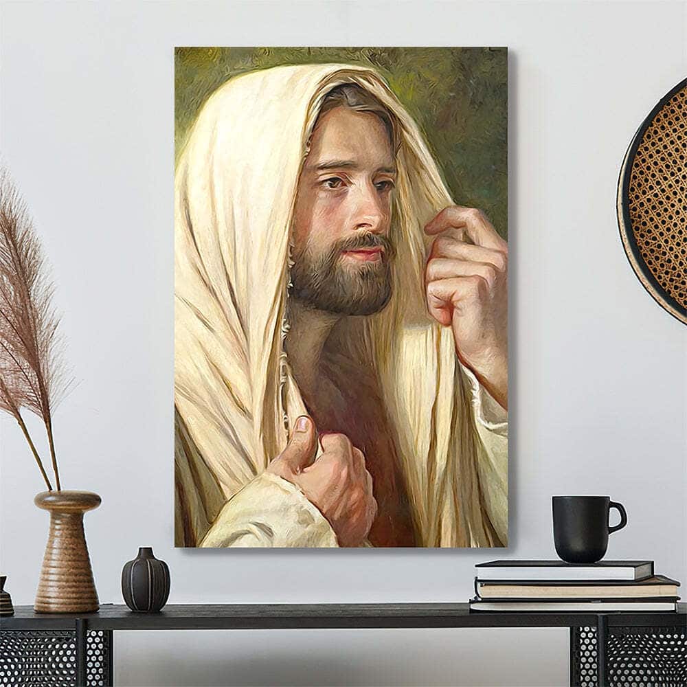 Jesus Canvas Print Christian Gift For Friends Jesus Canvas Print Christian Gift For Friends