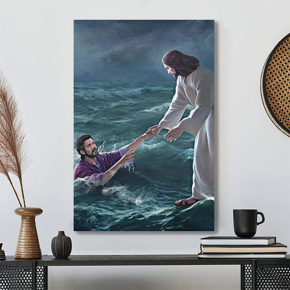Jesus Canvas Print Scripture Gift For Christian Friends Jesus Canvas Print Scripture Gift For Christian Friends