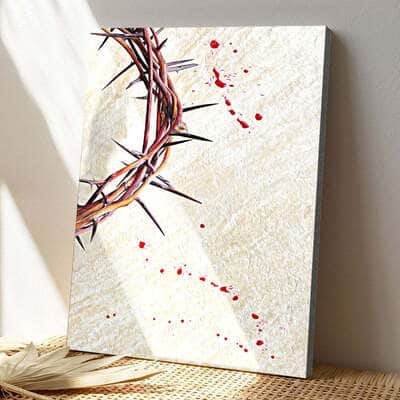 Christian Theres Power In The Blood Canvas Print