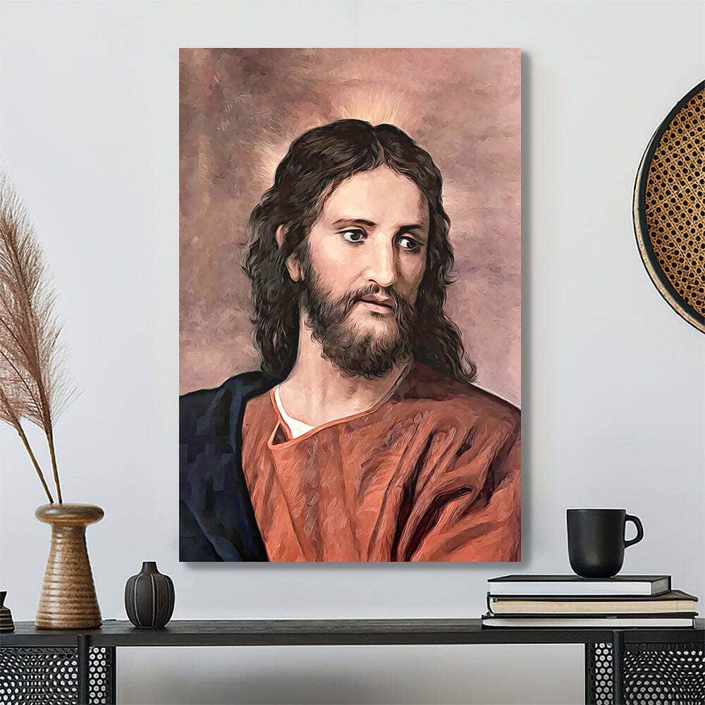 Christian Jesus Canvas Print Gift For Friends Christian Jesus Canvas Print Gift For Friends