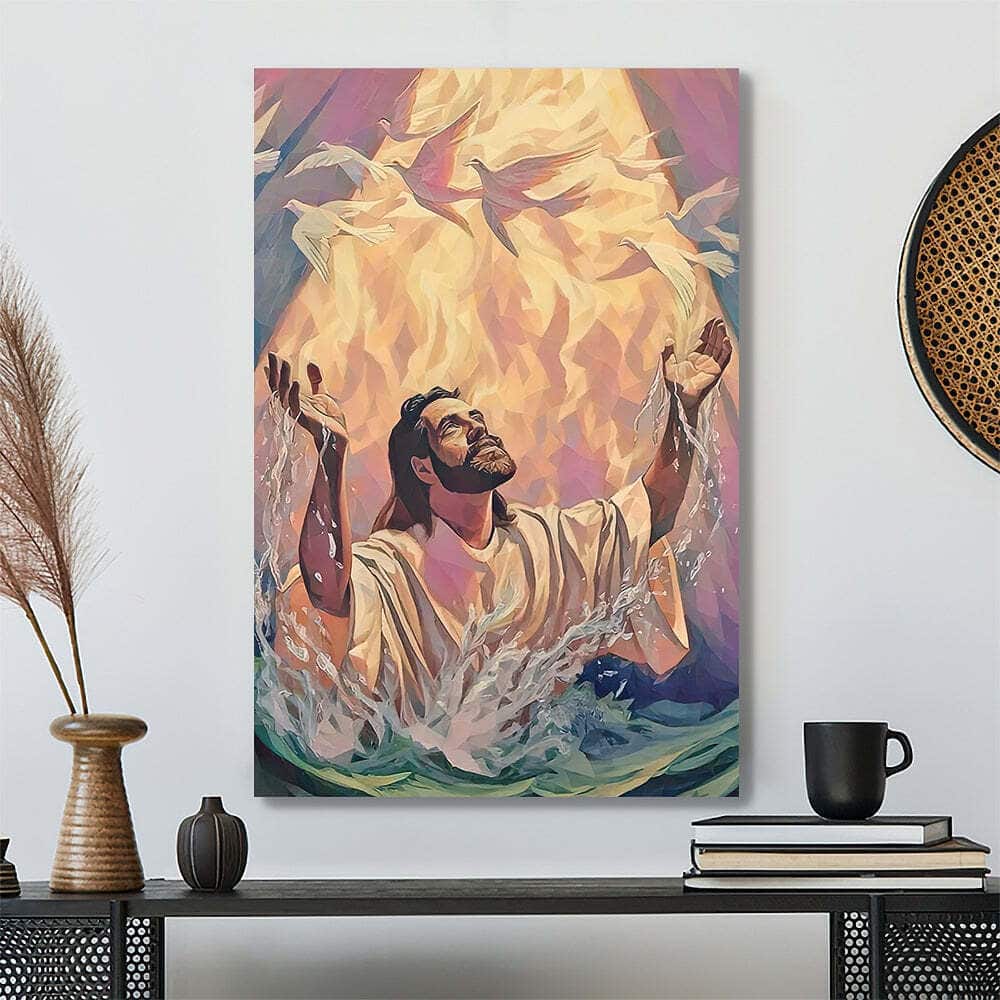 Christian Jesus Raising Hands To Sky Canvas Print Christian Jesus Raising Hands To Sky Canvas Print