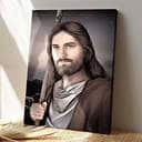 Christian Jesus Canvas Print Gift For New Believers Christian Jesus Canvas Print Gift For New Believers
