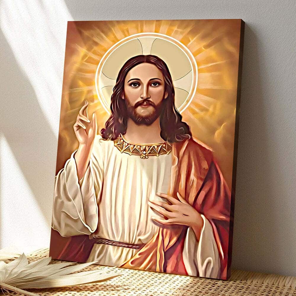 Jesus Scripture Canvas Print Jesus Scripture Canvas Print