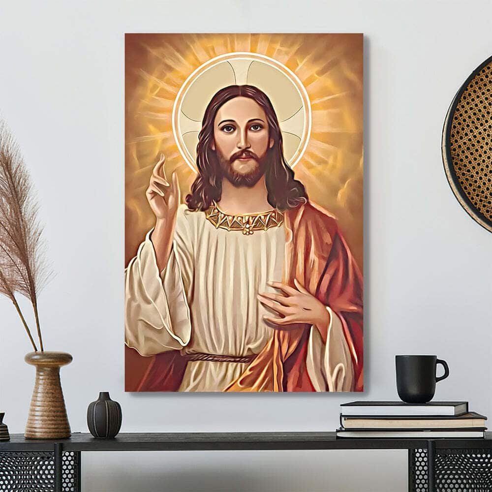 Jesus Scripture Canvas Print Jesus Scripture Canvas Print