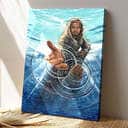 Jesus Christian Canvas Print Let God Hold Your Hand Jesus Christian Canvas Print Let God Hold Your Hand