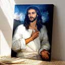 Jesus Canvas Print Unique Gift For Christian Jesus Canvas Print Unique Gift For Christian