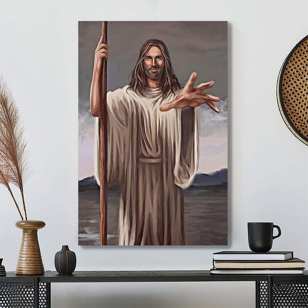 Scripture Jesus Canvas Print Christian Gift Scripture Jesus Canvas Print Christian Gift