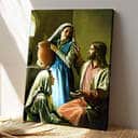 Christian Jesus And People Canvas Print Christian Jesus And People Canvas Print
