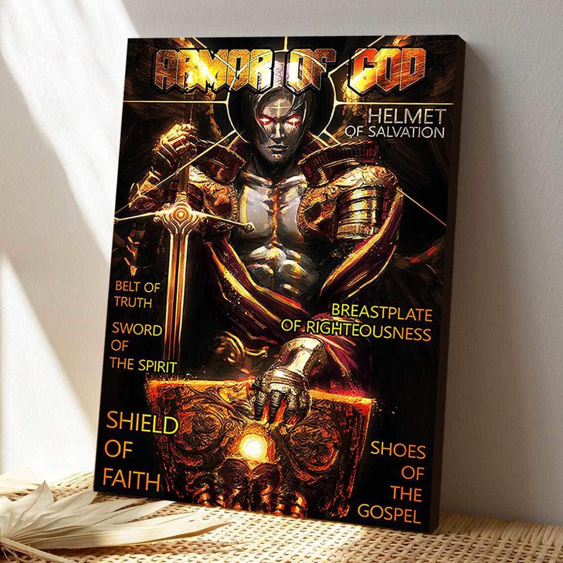 Christian Armor Of God Belt Of Truth Canvas Print Christian Armor Of God Belt Of Truth Canvas Print