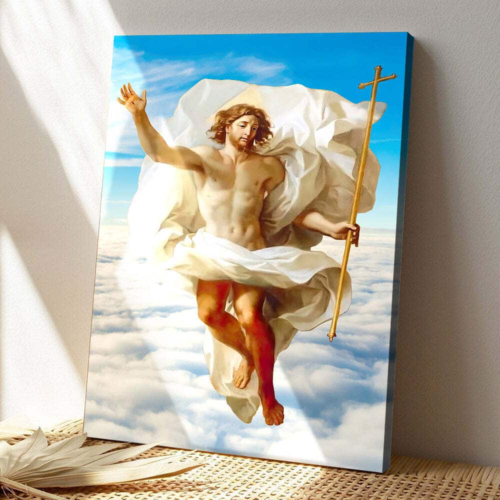 Jesus Christian Canvas Print Gift For New Believers Jesus Christian Canvas Print Gift For New Believers