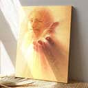 Christian Bright Light Of Jesus Canvas Print