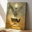 Christian Jesus God's Angels Canvas Print