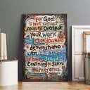 Christian Canvas Print Hebrews 6:10 Serve Holy Ones Christian Canvas Print Hebrews 6:10 Serve Holy Ones