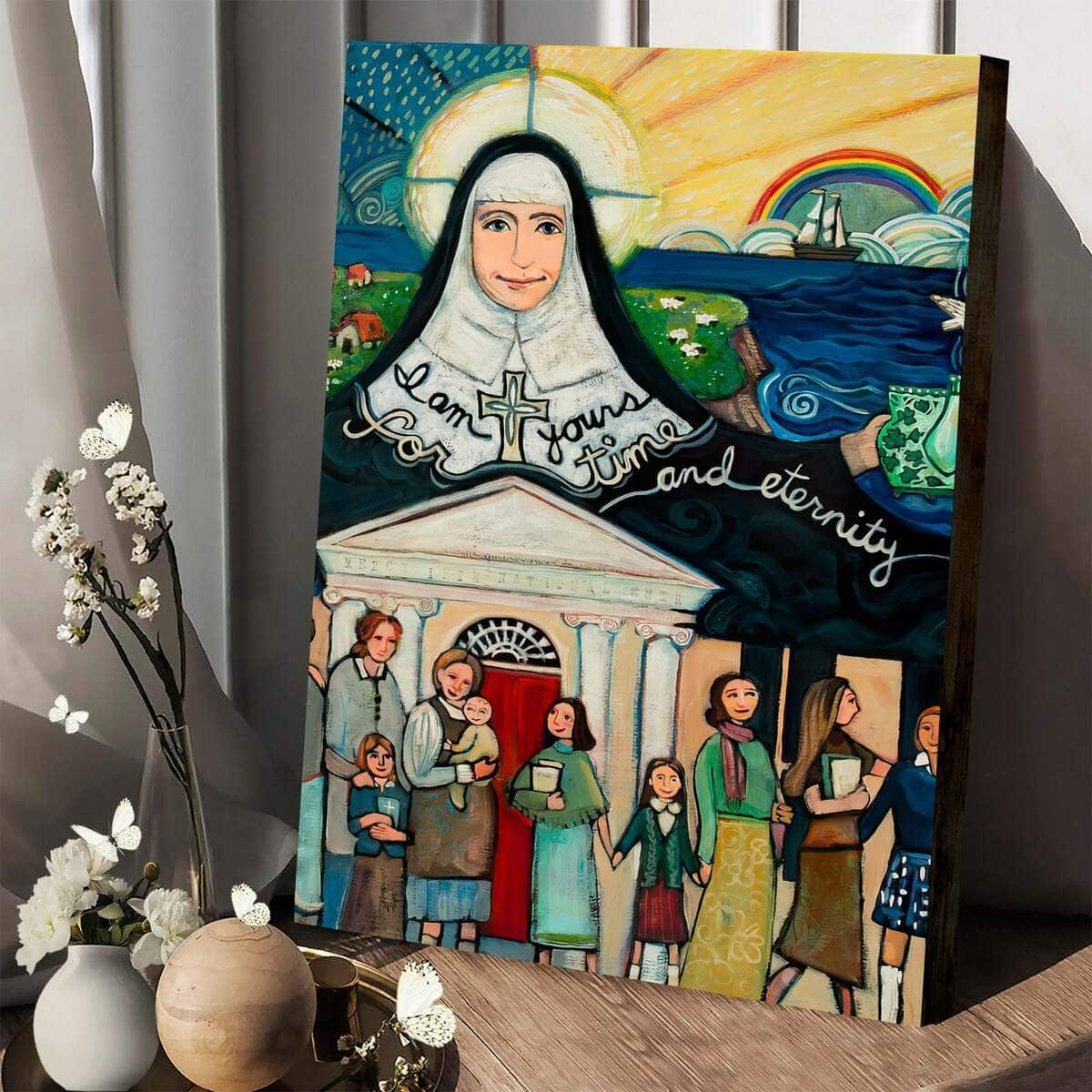 Christian Canvas Print Mercy Foundress Catherine Mcauley