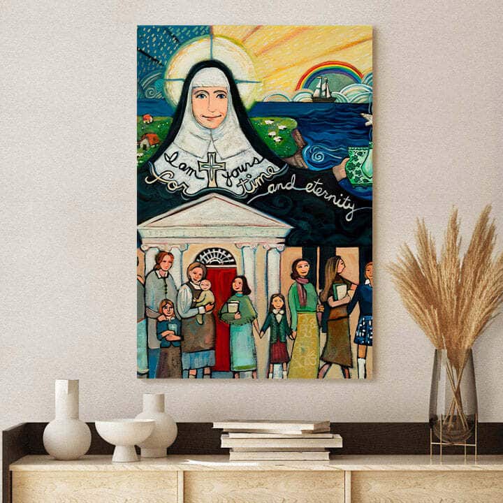 Christian Canvas Print Mercy Foundress Catherine Mcauley Christian Canvas Print Mercy Foundress Catherine Mcauley