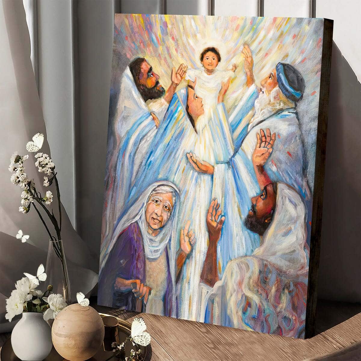 Christian Canvas Print The Presentation Of Christ In The Temple Christian Canvas Print The Presentation Of Christ In The Temple