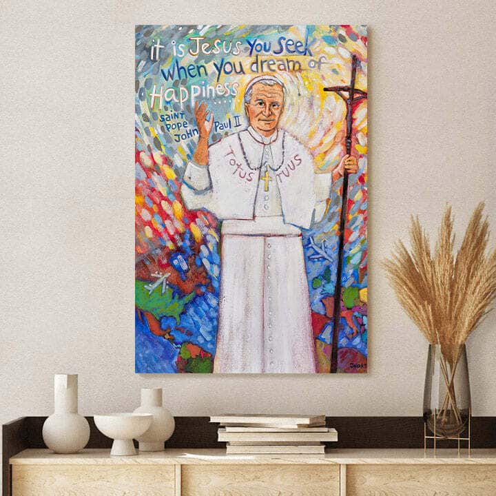 Christian Canvas Print It Is Jesus You Seek Christian Canvas Print It Is Jesus You Seek