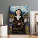 Christian Canvas Print St Benedicta Of The Cross Ie Edith Stein