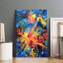 Christian Canvas Print No Blue Notes