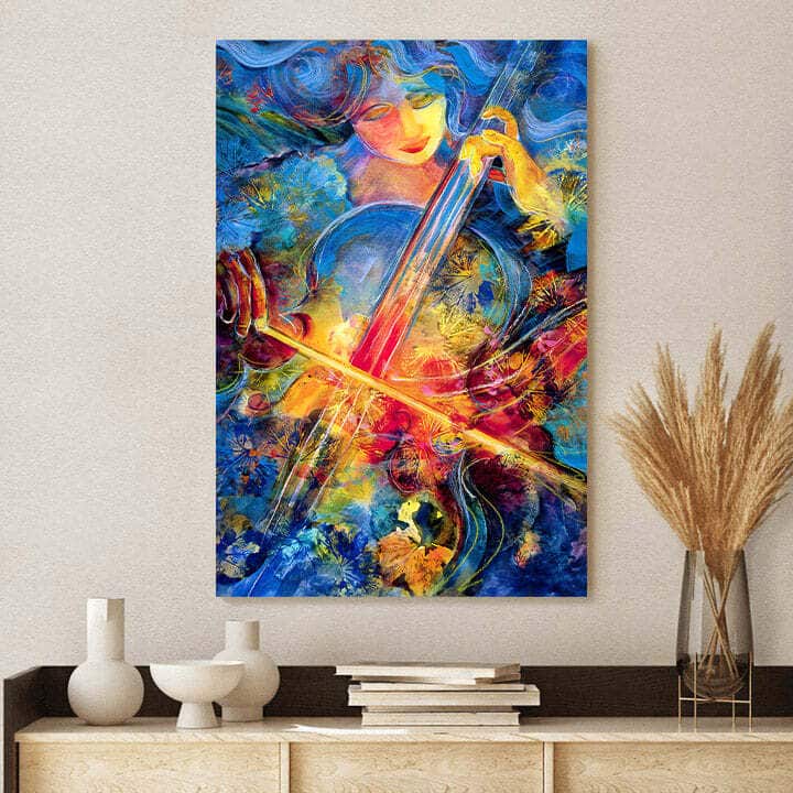 Christian Canvas Print No Blue Notes Christian Canvas Print No Blue Notes