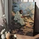 Alone With Jesus Christian Canvas Print Alone With Jesus Christian Canvas Print