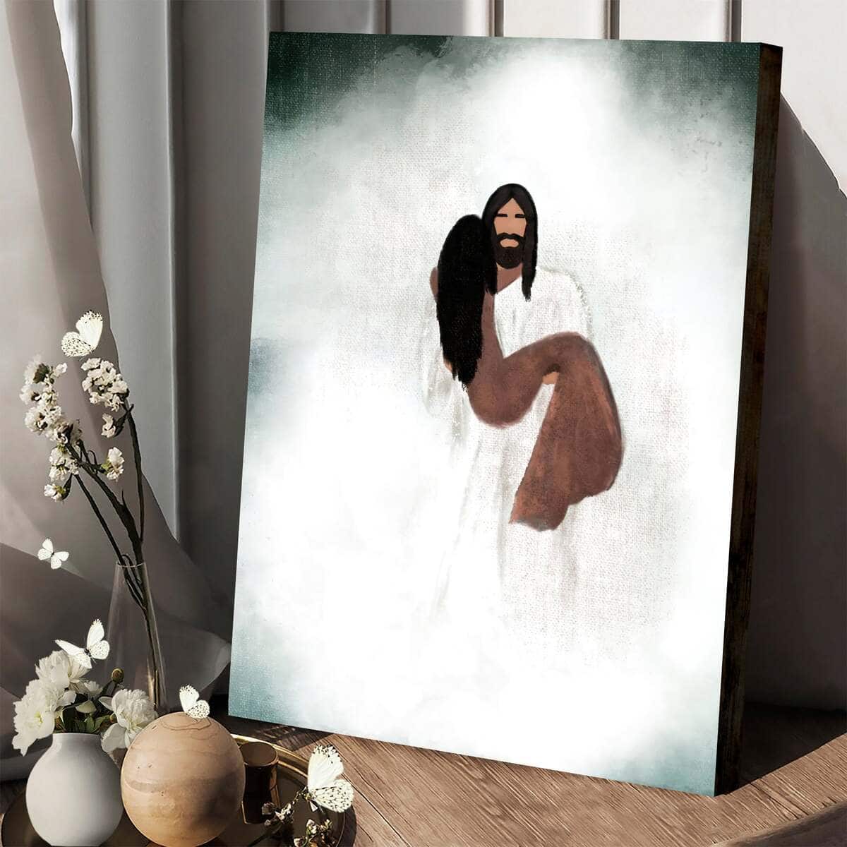 Christian Canvas Print Walk You Through The Storm Jesus Christian Canvas Print Walk You Through The Storm Jesus