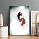 Christian Canvas Print Walk You Through The Storm Jesus