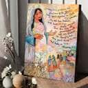 Christian Canvas Print Canticle Of Mary Christian Canvas Print Canticle Of Mary