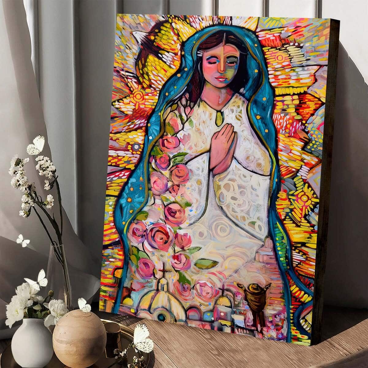 Christian Canvas Print Guadalupe