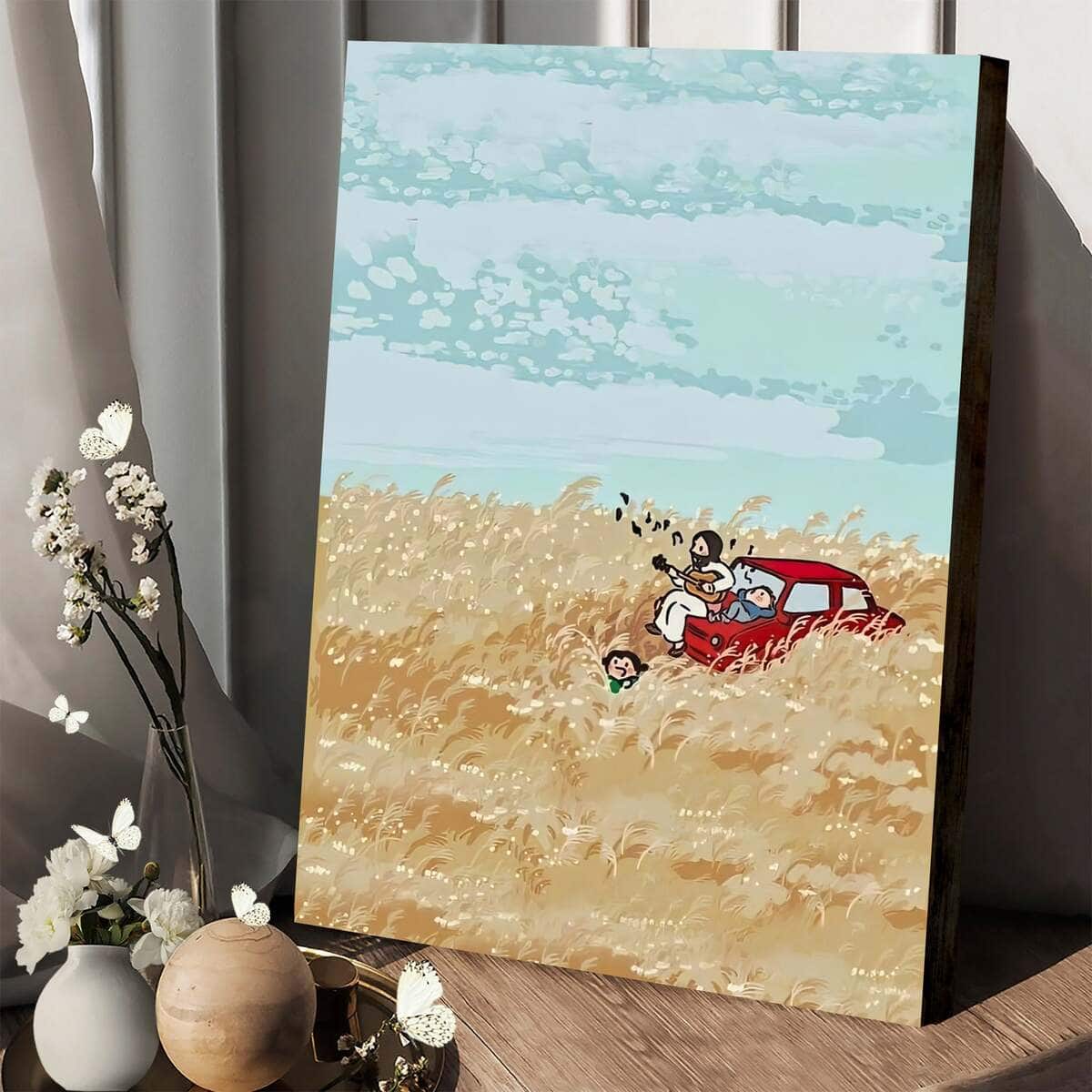 Christian Canvas Print Jesus Sing With Children Christian Canvas Print Jesus Sing With Children