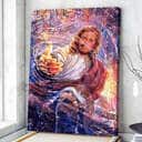 Christian Canvas Print Hand Of God Knowing Jesus