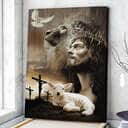 Christian Canvas Print Lamb And Dove Lion Of Judah Christian Canvas Print Lamb And Dove Lion Of Judah