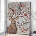 Be Still And Know That I Am God Psalm 46:10 Christian Scripture Canvas Print Be Still And Know That I Am God Psalm 46:10 Christian Scripture Canvas Print