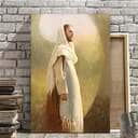 Christian Canvas Print Peace Be With You Jesus