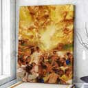 Christian Canvas Print Jesus And The People Christian Canvas Print Jesus And The People